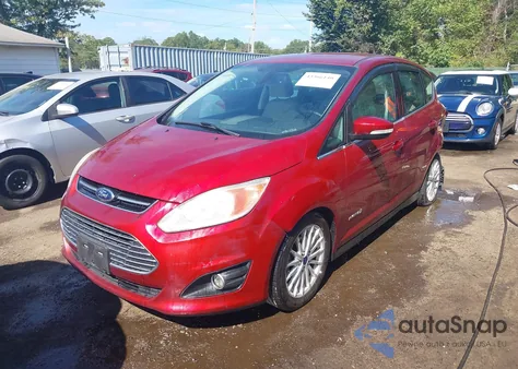 2013 Ford C-Max Hybrid Sel from USA, damaged, VIN 1FADP5BU1DL520924